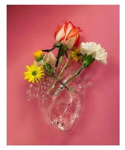 Seletti - Love In Bloom Glass Heart Vase Seletti - Lampemesteren