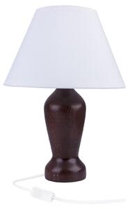 HELLUX Moderná stolná lampa MONA E14 wenge 4110404