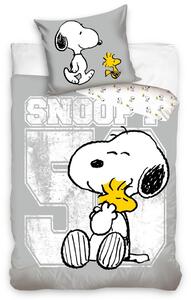 CARBOTEX Detské obliečky Snoopy a Woodstock, 140 x 200, 70 x 90 cm