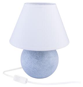 HELLUX Moderná stolná lampa KULA E14 šedý mramor 4110112