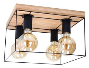 Envostar - Gretter 4 Stropné Lampa Wood/Black Envostar - Lampemesteren