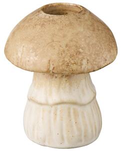 Keramický svietnik Mushroom 8 cm