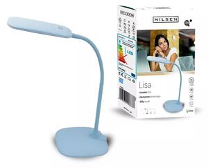 Dotyková stmievateľná stolná lampa kancelárska lampa Lisa Nilsen LED BLUE PX018 PX018