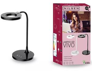 Kancelárska stolná lampa Vivo Nilsen LED BLACK BL009