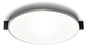 Light-Point - Inlay Round C3 Stropné Lampa Matt Black/Satin Silver - Lampemesteren
