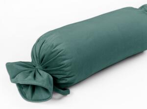 Biante Zamatový vankúš valec bonbon Velvet Prémium SVP-022 Ľadovo zelený 15x40 cm