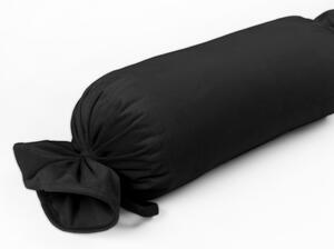 Biante Zamatový vankúš valec bonbon Velvet Prémium SVP-014 Čiernozelený 15x40 cm