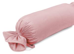 Biante Zamatový vankúš valec bonbon Velvet Prémium SVP-033 Staroružový 15x40 cm