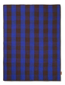 Ferm LIVING - Grand Quilted Blanket Choco/Brown Blue ferm LIVING - Lampemesteren
