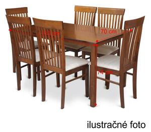 Jedálenský stôl 110 cm Astre (orech). Vlastná spoľahlivá doprava až k Vám domov. 1015231