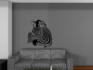 Hlava zebry - 01, Samolepky na stenu