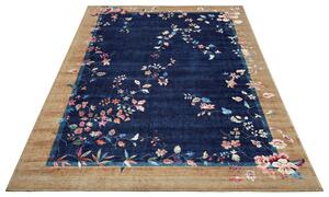 Mujkoberec Original Kusový koberec Amira 105083 Blue, gold, beige - 160x230 cm