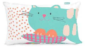 Bavlnená obojstranná obliečka na vankúš Moshi Moshi Cat & Mouse, 50 × 30 cm