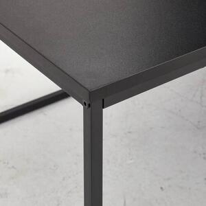 KONFERENČNÝ STOLÍK, čierna, kov, kompozitné drevo, 110/60/45 cm MID.YOU - Stolíky do obývačky, Online Only