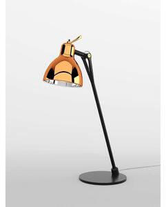 Rotaliana - Luxy Glam T0 Stolová Lampa Black/Copper Semi Transparent - Lampemesteren