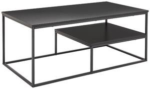 KONFERENČNÝ STOLÍK, čierna, kov, kompozitné drevo, 110/60/45 cm MID.YOU - Stolíky do obývačky, Online Only