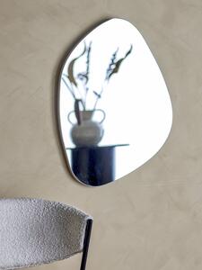 MUZZA Nástenné zrkadlo Amy 56 x 70 cm strieborné