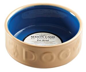 Kameninová miska pre psov Mason Cash Cane Blue Dog, ø 15 cm