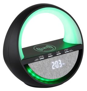 Globo 39907S - LED RGB Dot nabíjateľná stolná lampa s reproduktorom SOUNDRA LED/3,5W/5V 1800 mAh