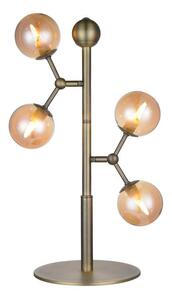 Halo Design - Atom Stolová Lampa Antique Brass/Amber Halo Design - Lampemesteren