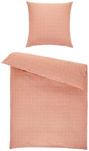 POSTEĽNÁ BIELIZEŇ, renforcé, krémová, oranžová, koralová, 135/200 cm Musterring - Online Only bytové doplnky, Online Only