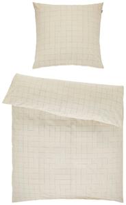 POSTEĽNÁ BIELIZEŇ, satén, krémová, béžová, sivobéžová, 135/200 cm Musterring - Online Only bytové doplnky, Online Only
