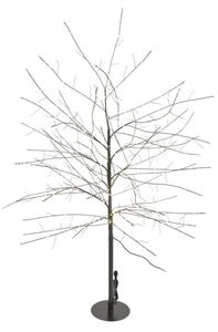 EMOS Vianočný LED stromček Bruce 120 cm čierny/teplá biela