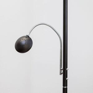 Lindby - Malea LED Stojaca Lampa w/Arm Black Lindby - Lampemesteren
