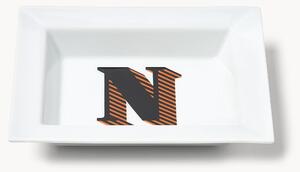 Ručne vyrobený malý podnos Initials, Westwing Collection x MEISSEN