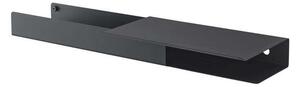 Muuto - Folded Shelves Platform 62x5,4 Čierna