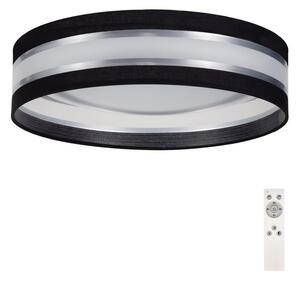 Belis LED Stmievateľné stropné svietidlo SMART CORAL LED/24W/230V čierna/strieborná + DO BE0519 + záruka 3 roky zadarmo