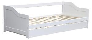 Detská posteľ s prístelkou 90 cm Intaria (biela). Vlastná spoľahlivá doprava až k Vám domov. 1015578