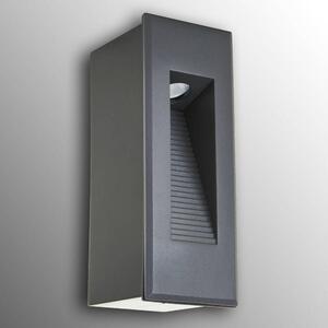 Lucande - Nuna LED Vonkajšie Vstavané Nástenné Svietidlo Graphite Lucande - Lampemesteren