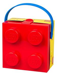 Červený úložný box s rukoväťou LEGO®