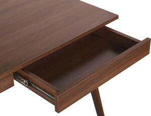 Písací stôl Sherry (tmavé drevo). Vlastná spoľahlivá doprava až k Vám domov. 1009770