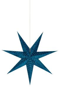 Markslöjd Markslöjd 705487 - Vianočná dekorácia VELOURS 1xE14/6W/230V 75 cm modrá ML0850 + záruka 3 roky zadarmo