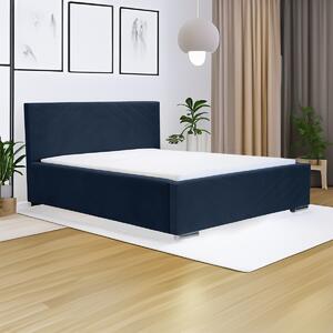 Čalúnená posteľ s úložným priestorom a matracom KOOL 120x200 cm Námorník