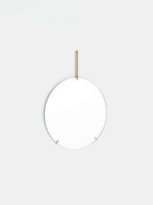 Moebe - Wall Mirror Ø50 Brass Moebe - Lampemesteren