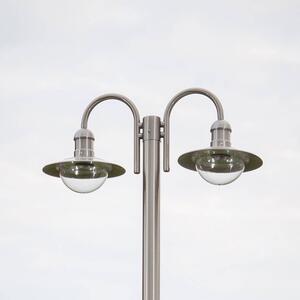 Lindby - Damion 2 Vonkajšie Záhradná Lampa Stainless Steel Lindby - Lampemesteren