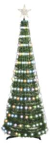 EMOS LED RGB Vianoční stromček so sveteľnou reťazou 304xLED/16 módov 1,8m + DO EMS650 + záruka 3 roky zadarmo