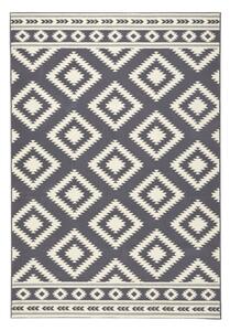 Sivo-krémový koberec Hanse Home Gloria Ethno, 80 x 150 cm