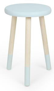 Modrá drevená stolička Little Nice Things Calcetines