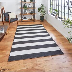 Bielo-čierny vonkajší koberec 230x160 cm Santa Monica - Think Rugs