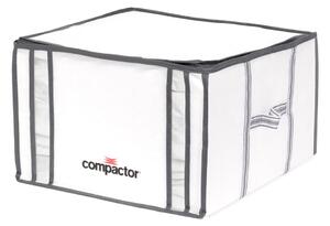 Biely úložný box s vákuovým obalom Compactor Black, objem 125 ml