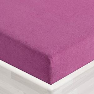 Froté napínacie prestieradlo FR-009 Orgovánové 90 x 200 - výška 20 cm