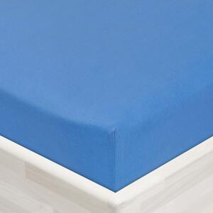 Jersey napínacie prestieradlo JR-015 Svetlo modré 90 x 200 - výška 20 cm