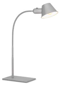 Brilo - Stolová lampa 1xE27/10W/230V matný chróm