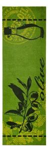 Zelený behúň Zala Living Olive, 50 × 150 cm
