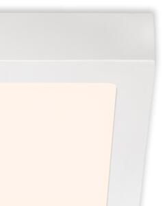 Briloner 7123-016 - LED stropné svietidlo FIRE LED/12W/230V 3000K 17x17 cm biela