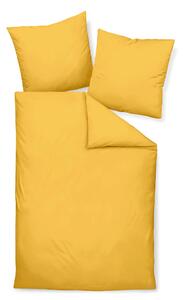 POSTEĽNÁ BIELIZEŇ, makosatén, jantárová, 155/220 cm Janine - Online Only bytové doplnky, Online Only